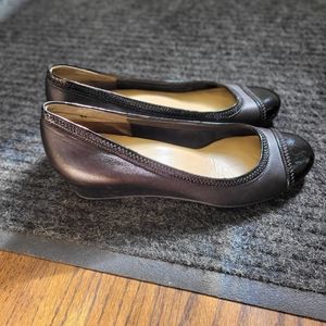 Cole Haan Black Wedges